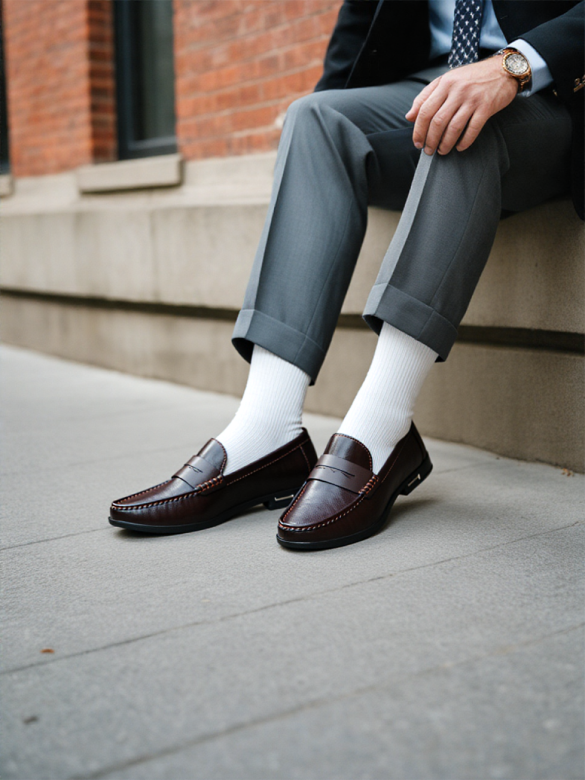 James – Timeless Leather Loafers
