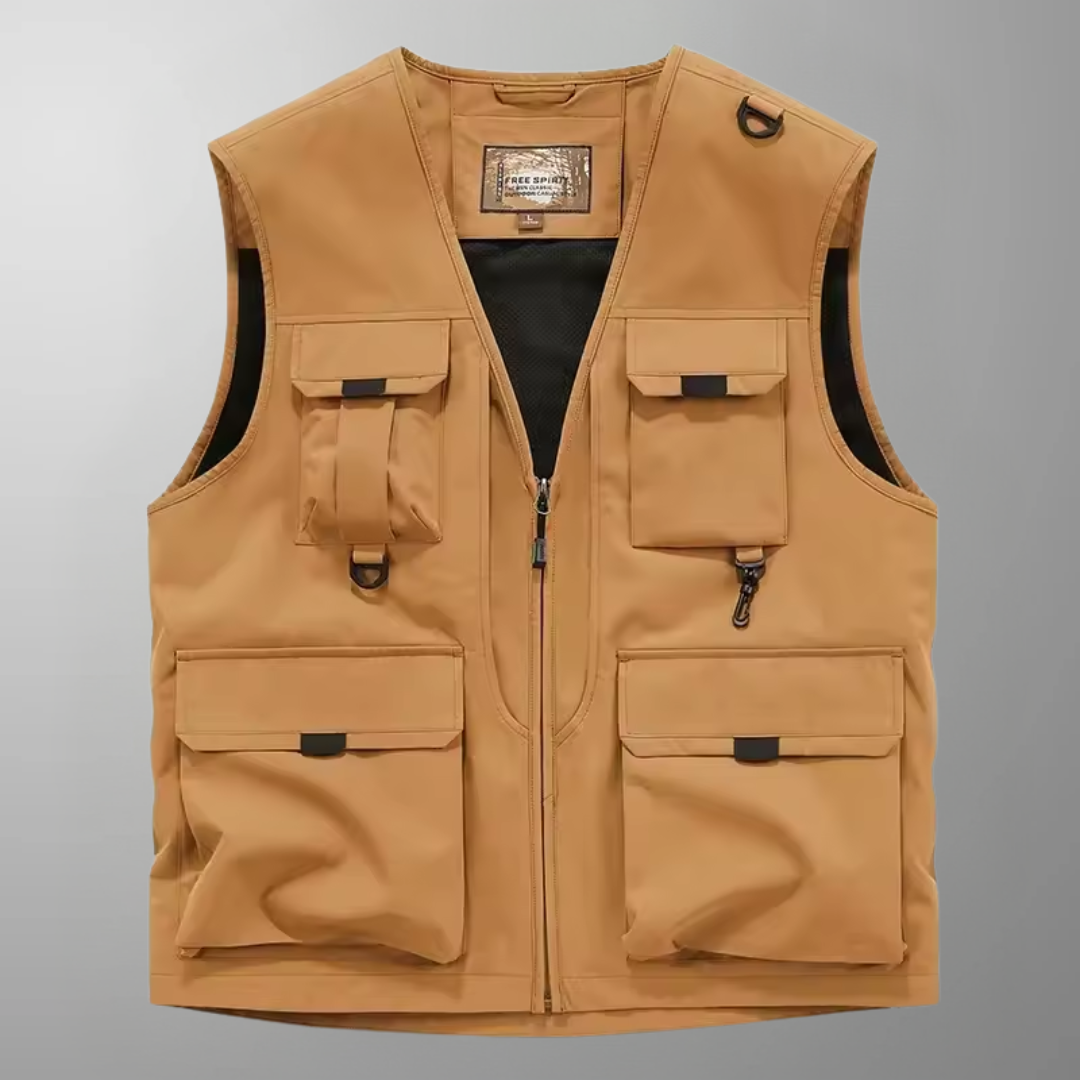 Brenzio™ | Elegant and Casual Cargo Vest