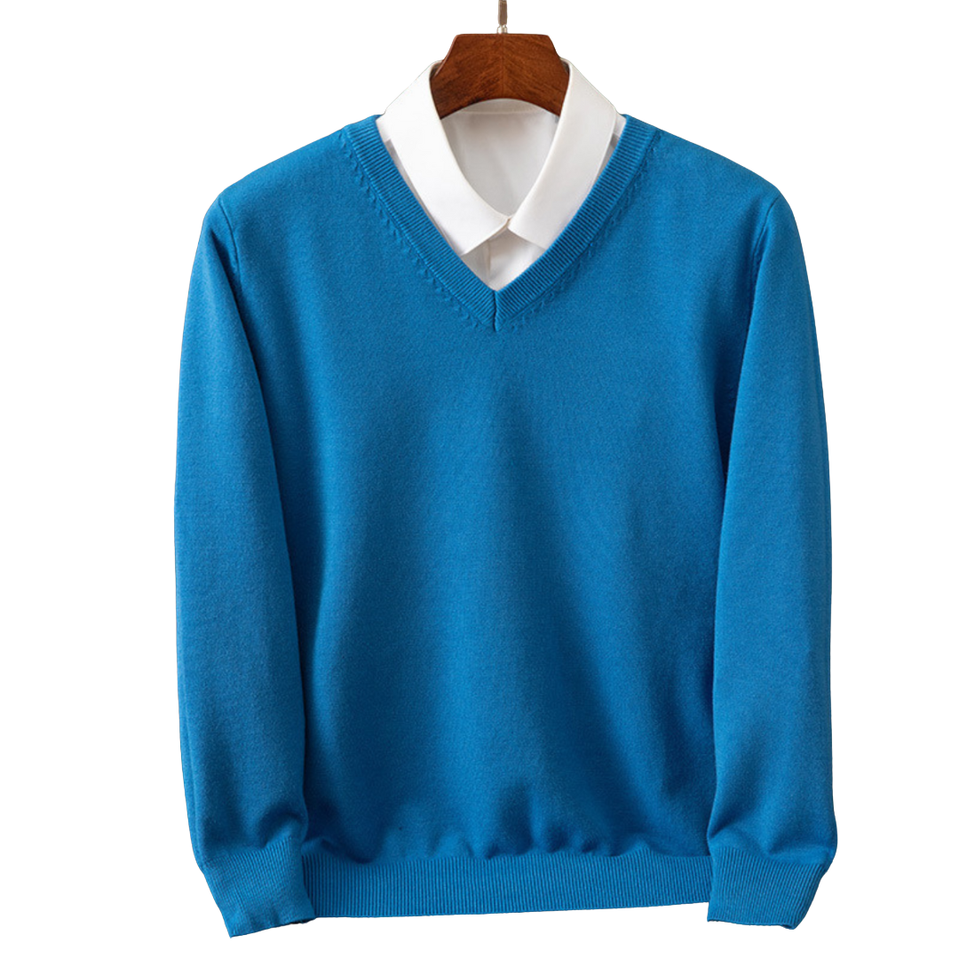 Bexford | Pure Cashmere V-Neck Jumper for Men