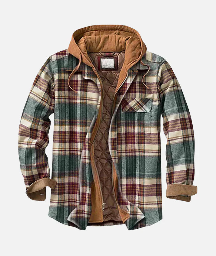 BRENZIO™ | Luxury Vintage Zip Jacket