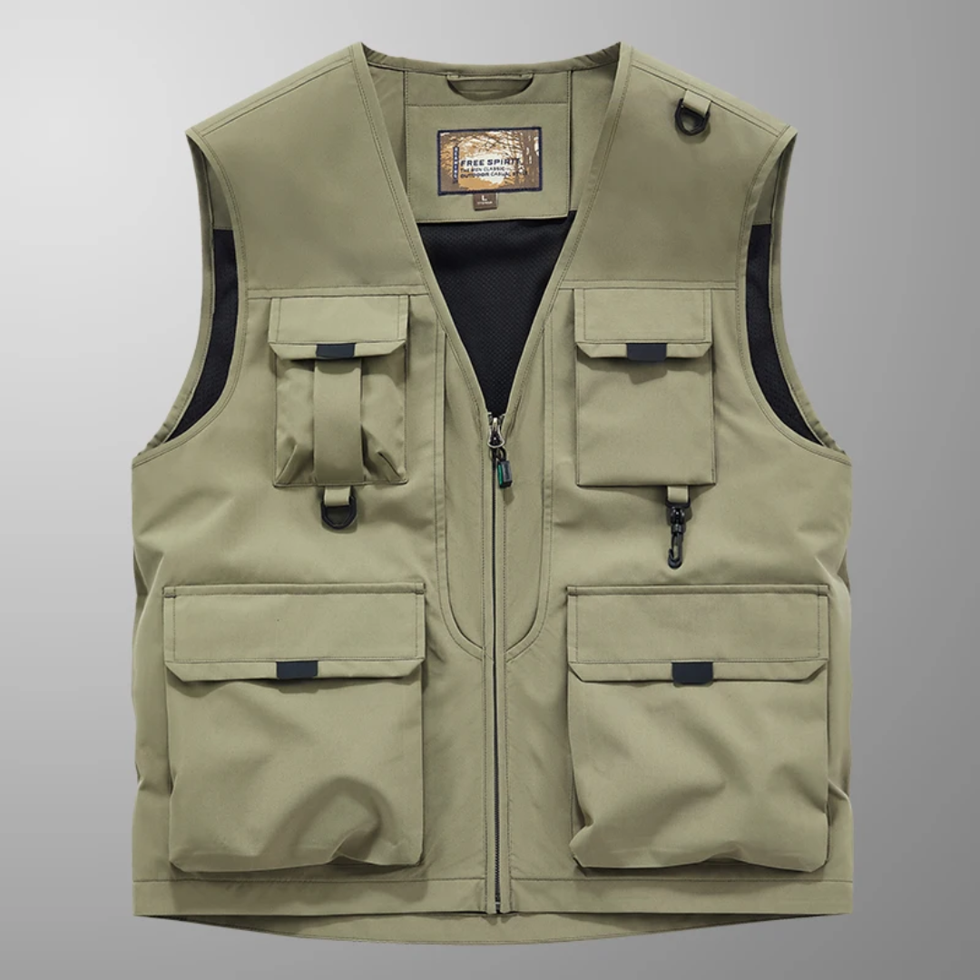 Brenzio™ | Elegant and Casual Cargo Vest