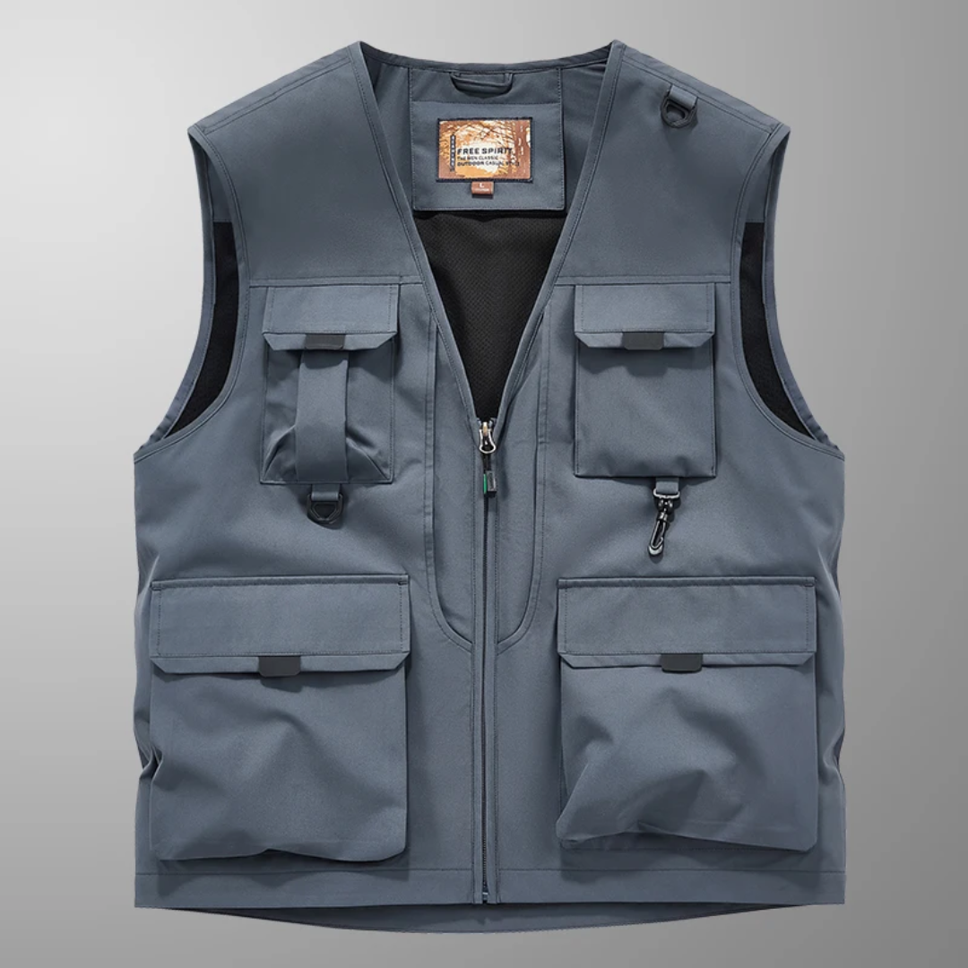 Brenzio™ | Elegant and Casual Cargo Vest