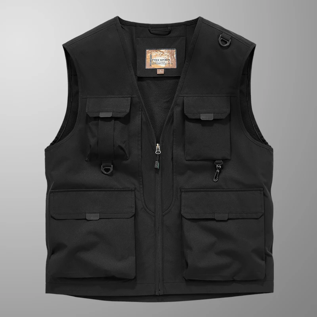 Brenzio™ | Elegant and Casual Cargo Vest