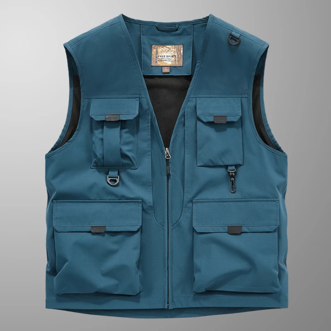 Brenzio™ | Elegant and Casual Cargo Vest