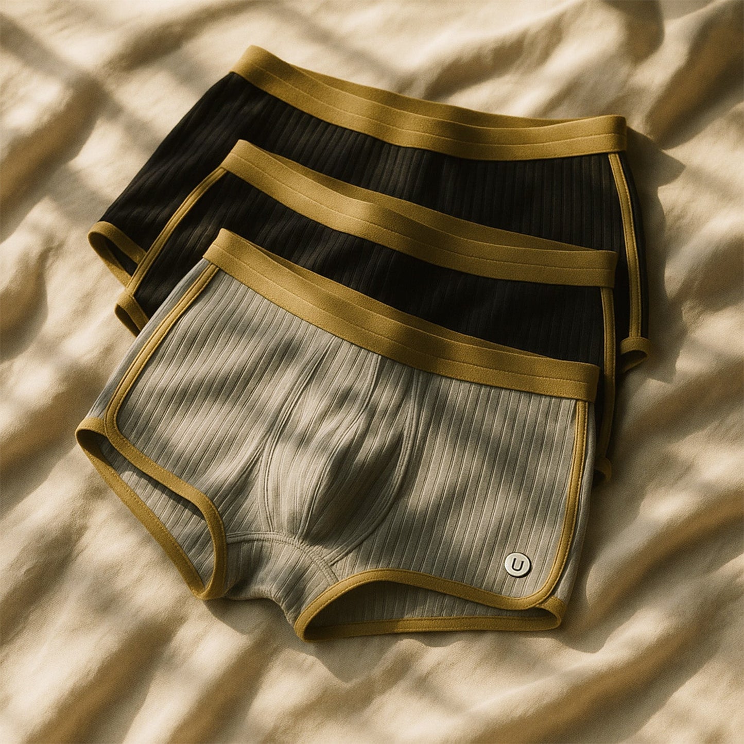 Brenzio Organic Cotton Boxer Briefs Set