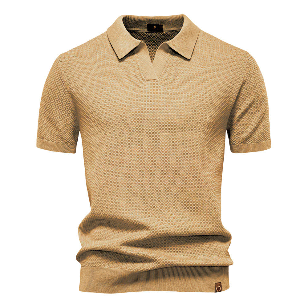 Mason – Textured Polo Shirt