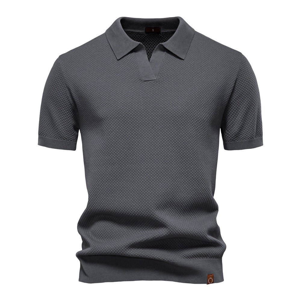 Mason – Textured Polo Shirt