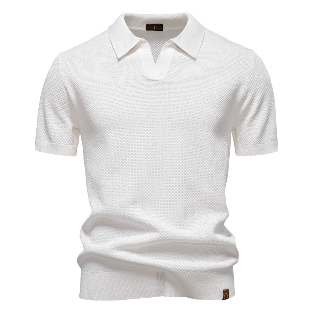 Mason – Textured Polo Shirt