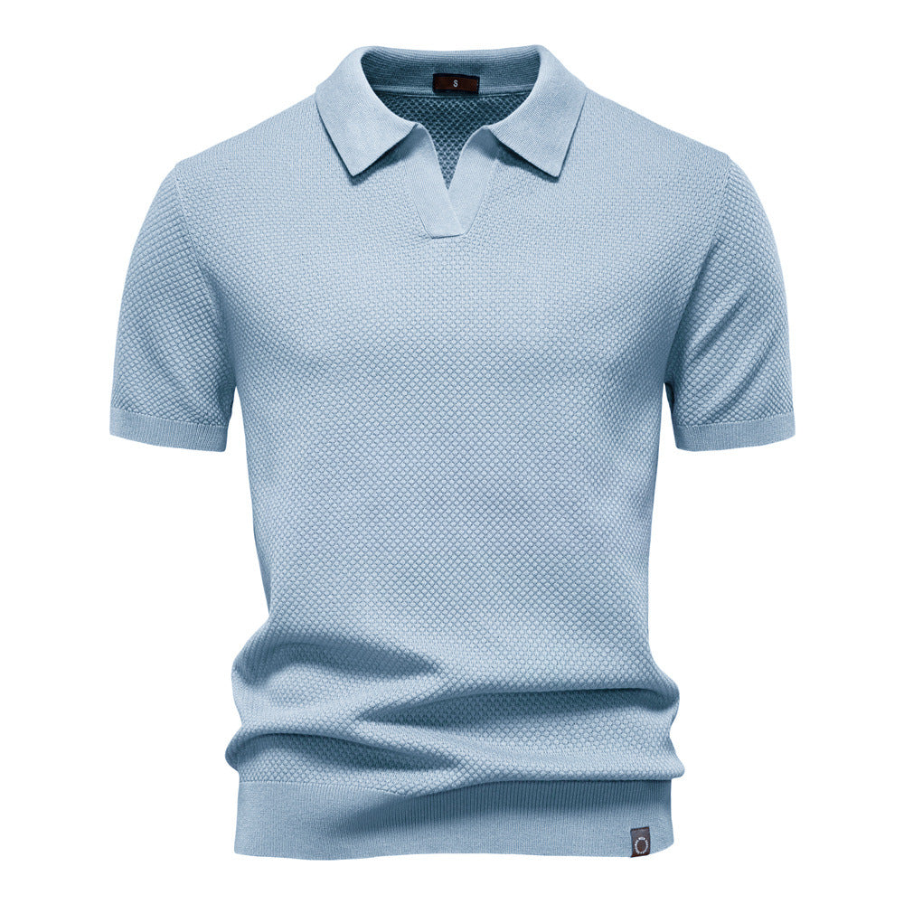 Mason – Textured Polo Shirt