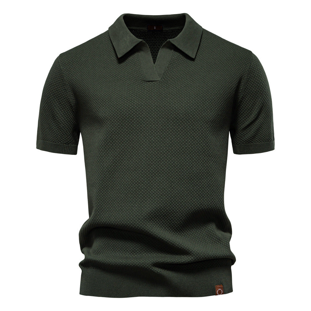 Mason – Textured Polo Shirt