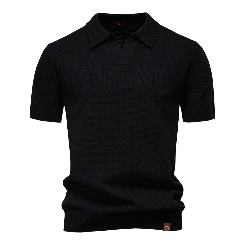 Mason – Textured Polo Shirt