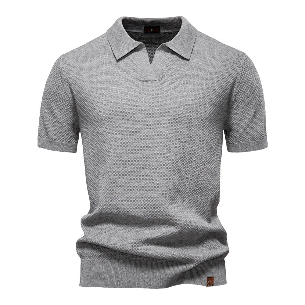 Mason – Textured Polo Shirt