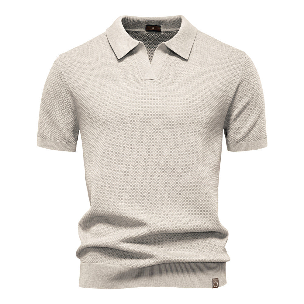 Mason – Textured Polo Shirt