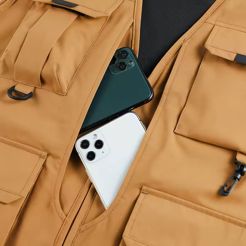 Brenzio™ | Elegant and Casual Cargo Vest