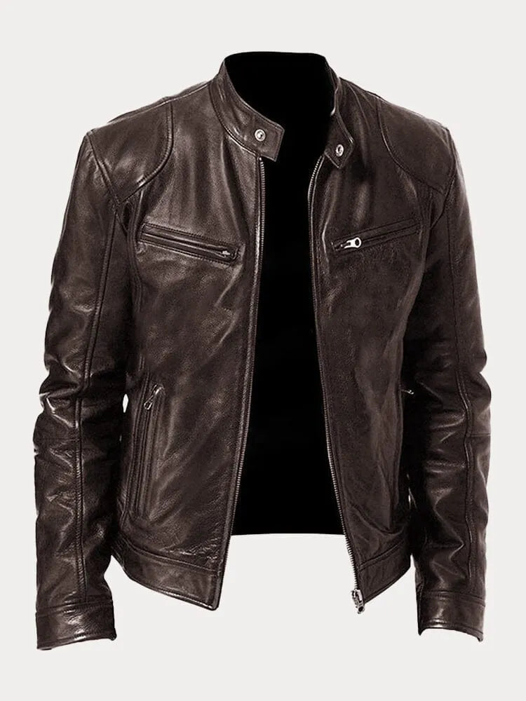Brenzio™ | Casual Leather Jacket