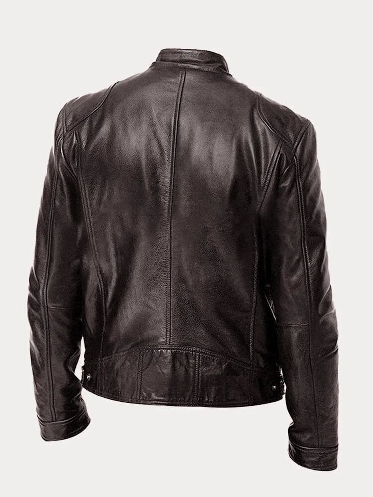 Brenzio™ | Casual Leather Jacket