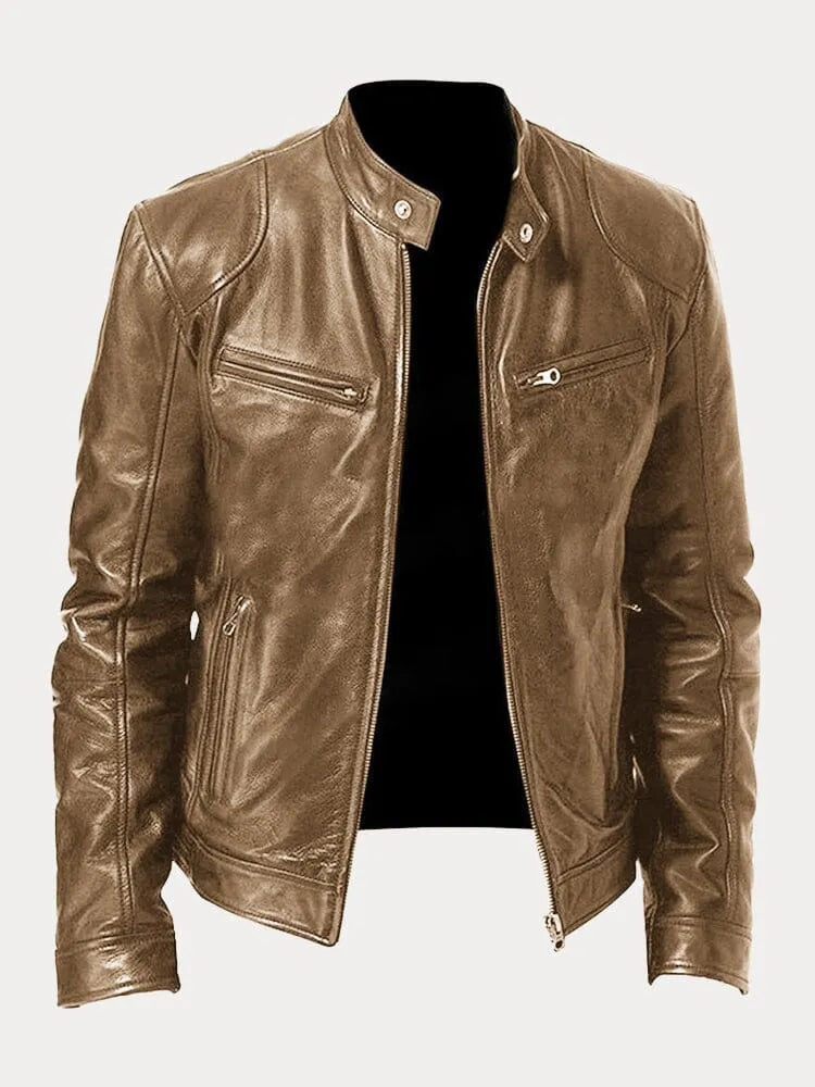 Brenzio™ | Casual Leather Jacket