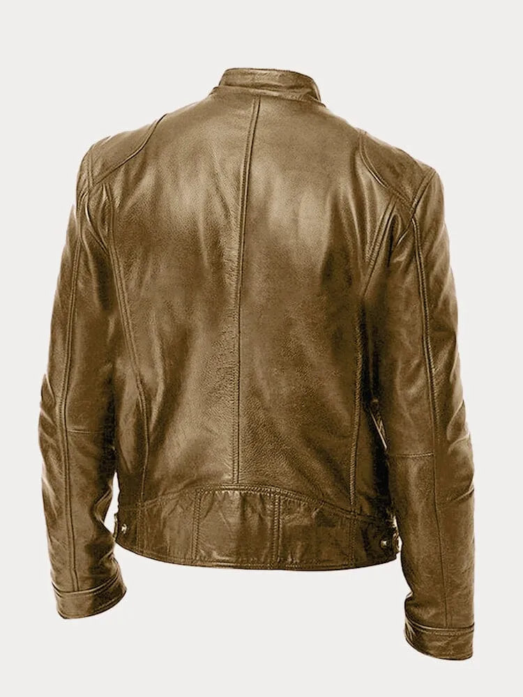 Brenzio™ | Casual Leather Jacket