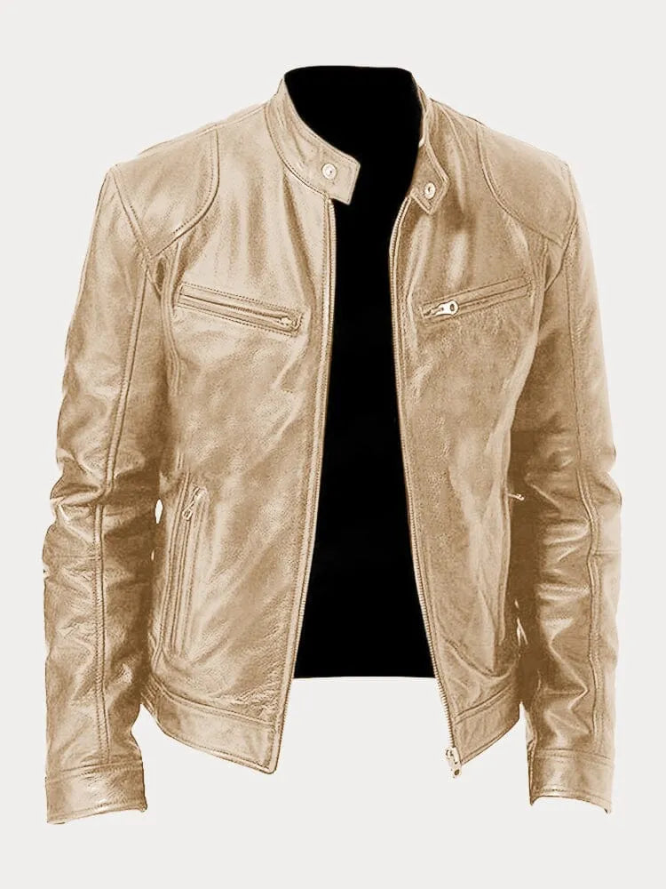 Brenzio™ | Casual Leather Jacket