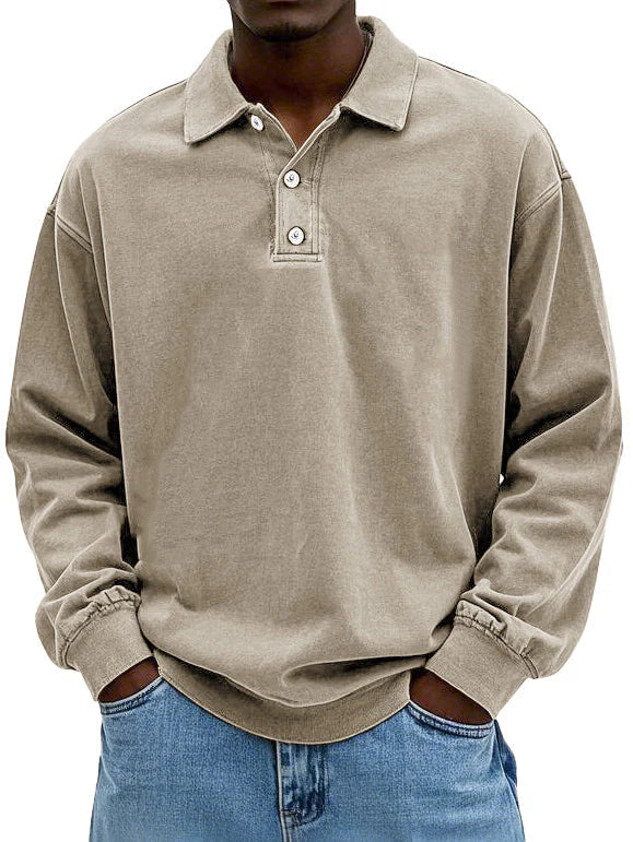 Savrani™ | Long-Sleeve Vintage Shirt