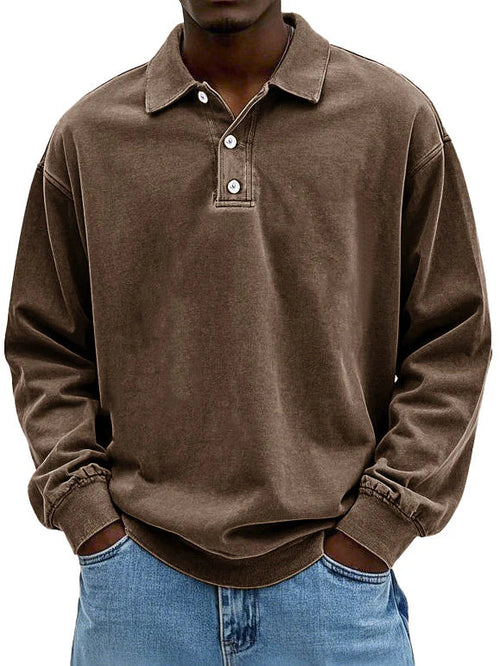 Savrani™ | Long-Sleeve Vintage Shirt