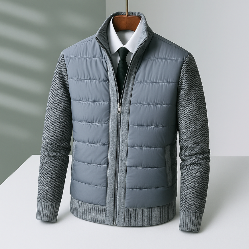 Rivaro Quilted Knit Jacket