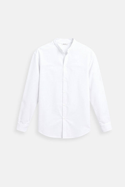 Old Money Cotton Linen Long Sleeve Shirt