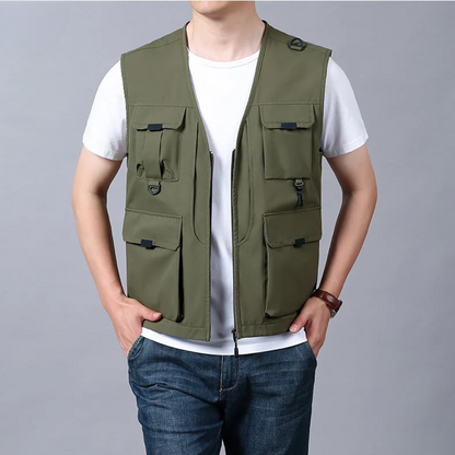 Brenzio™ | Elegant and Casual Cargo Vest