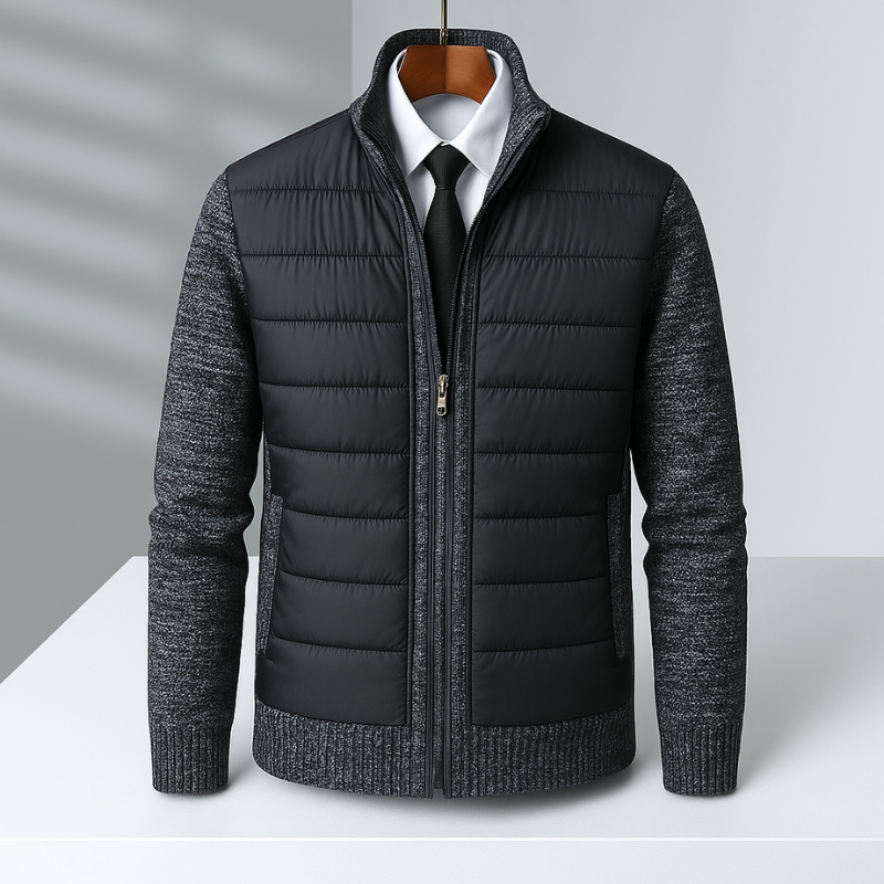 Rivaro Quilted Knit Jacket