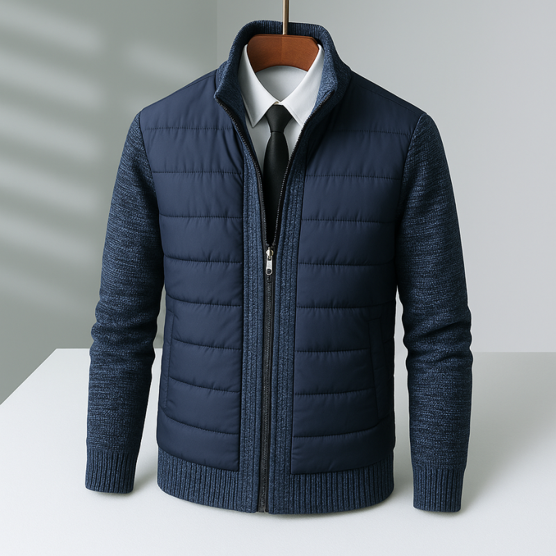 Rivaro Quilted Knit Jacket