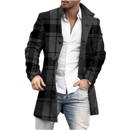 Modern Wool Overcoat