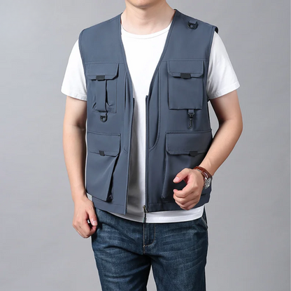 Brenzio™ | Elegant and Casual Cargo Vest