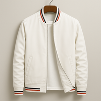 Brenzio™ | Elegant Striped Bomber Jacket
