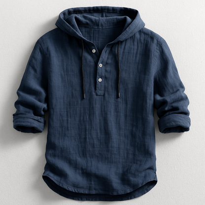Luxury Hooded Linnen Shirt