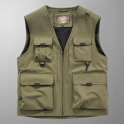 Brenzio™ | Elegant and Casual Cargo Vest