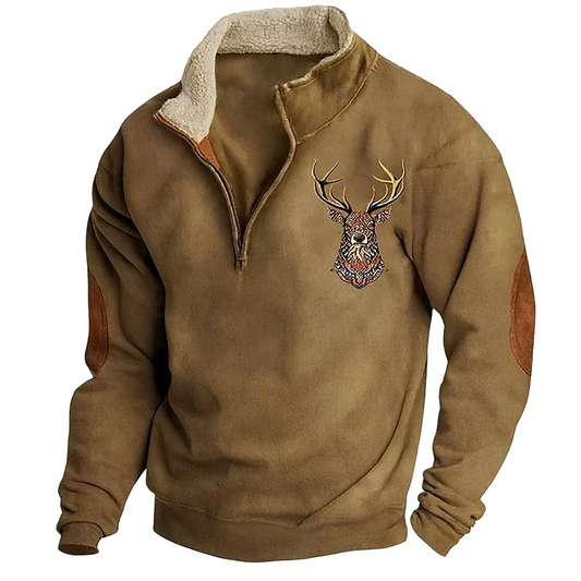 Christos | Deer Detail Sweater