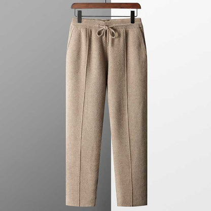 100% CASHMERE TROUSERS