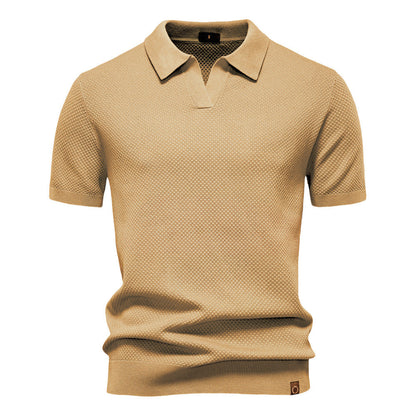 Mason – Textured Polo Shirt