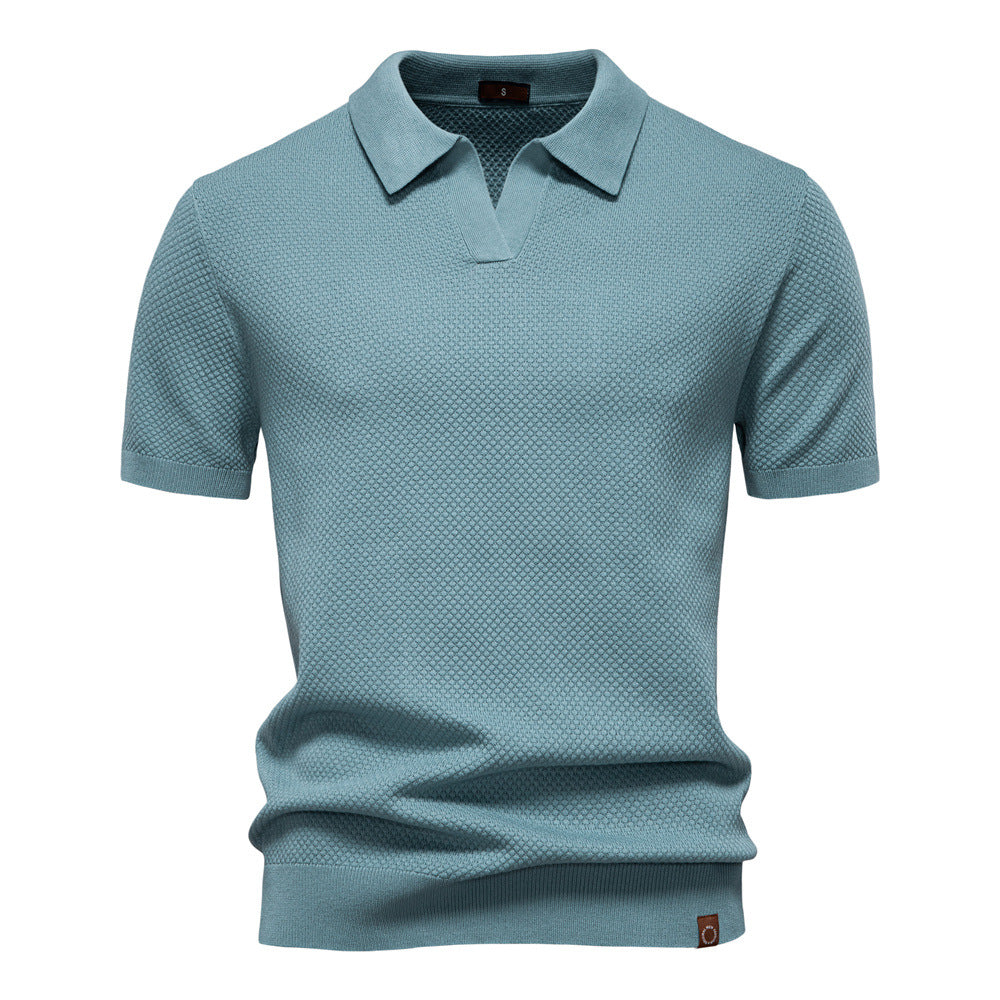 Mason – Textured Polo Shirt