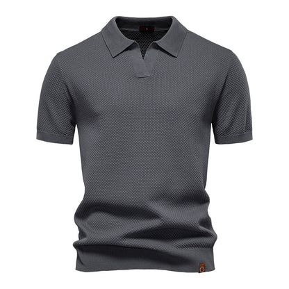 Mason – Textured Polo Shirt