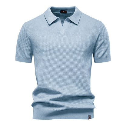 Mason – Textured Polo Shirt