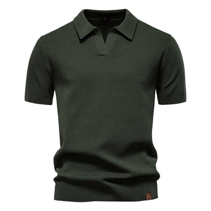 Mason – Textured Polo Shirt
