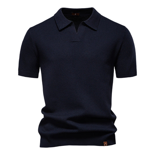 Mason – Textured Polo Shirt