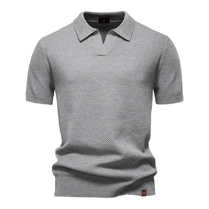 Mason – Textured Polo Shirt
