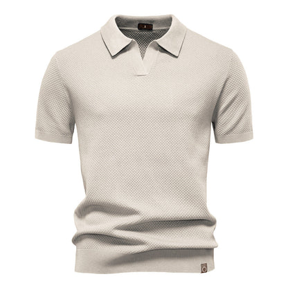 Mason – Textured Polo Shirt