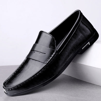James – Timeless Leather Loafers