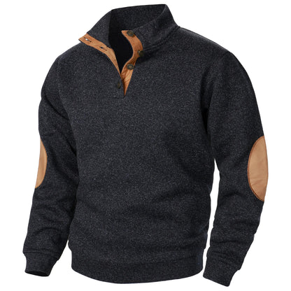 Harold | Quarter-Button Sweater