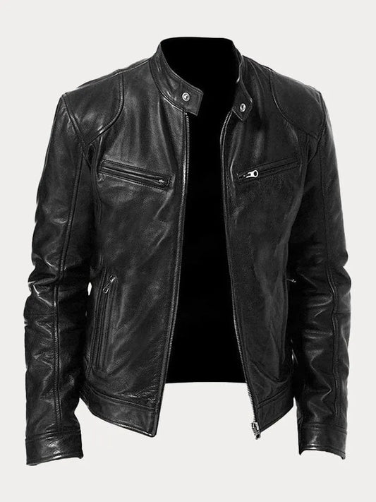 Brenzio™ | Casual Leather Jacket