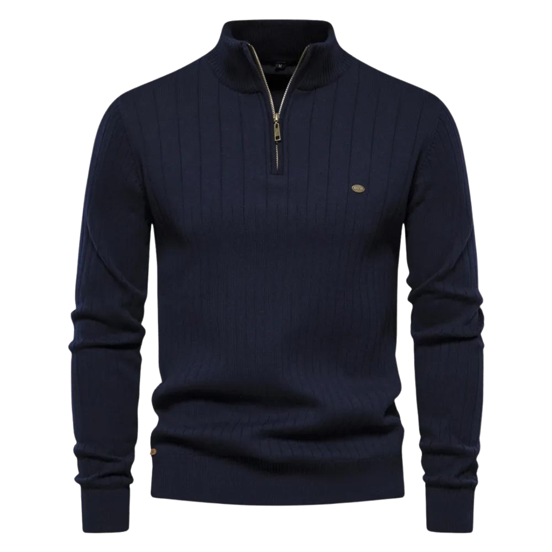 Quarter Zip Sweater