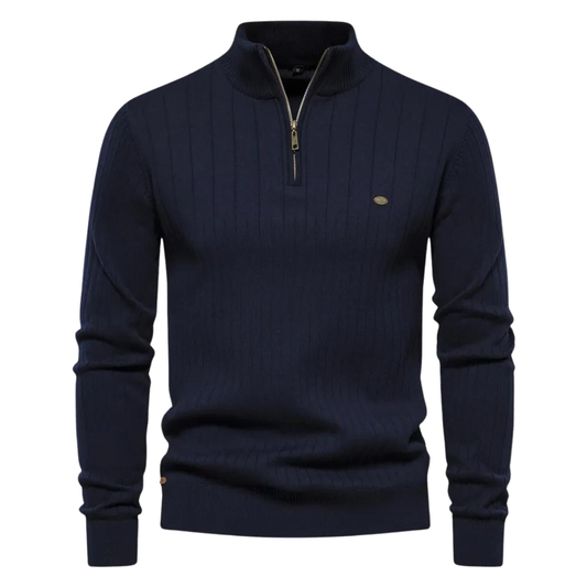 Quarter Zip Sweater